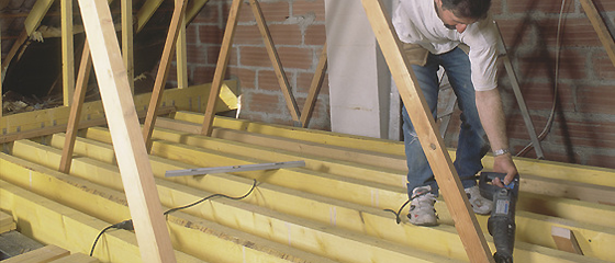 Pose de plancher indpendant